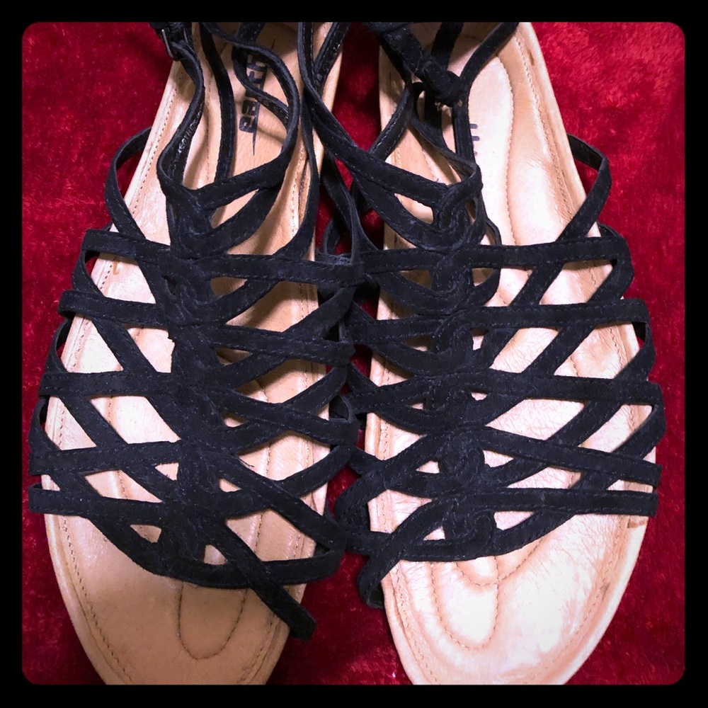 Super cute black Sandler’s